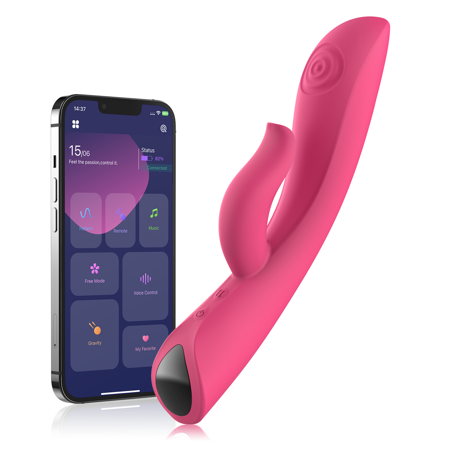 Nidalee-Pink-Double-Sided-Flapping-Rabbit-Sex-Toy-App-controlled-Vibrator-2