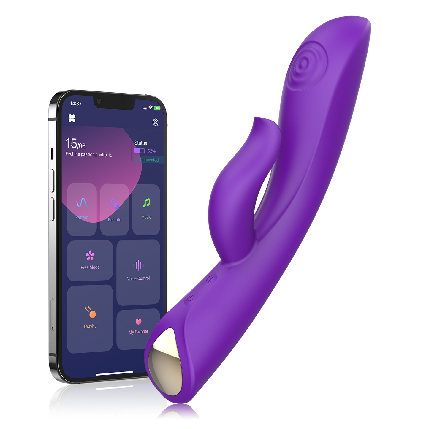 Nidalee-Purple-Double-Sided-Flapping-Rabbit-Sex-Toy-App-controlled-Vibrator